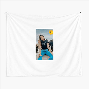 Nicole Gonzalez Garcia Energetic and Positive Vibe Nicole Gonzalez Garcia Tapestries