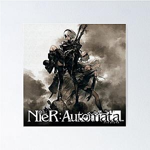 Nier Automata 2B Poster