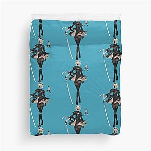 Nier Automata 2B Duvet Cover