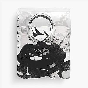 NieR Automata 2B Japan Ink Duvet Cover