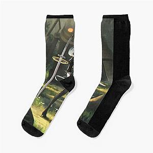 Nier Automata Art Socks