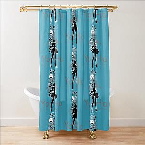 Nier Automata 2B YoRHa Shower Curtain