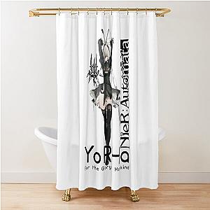 Nier Automata Shower Curtain