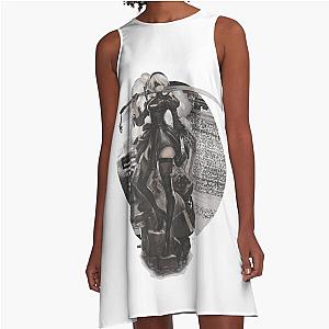 Nier Automata 2B A-Line Dress