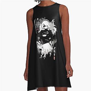 Nier Automata 2B Japan Ink Gift A-Line Dress