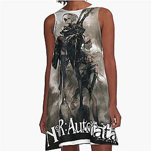 Nier Automata 2B A-Line Dress