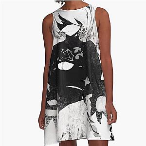 Nier Automata 2B Japan Ink A-Line Dress