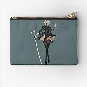 Nier Automata 2B Zipper Pouch