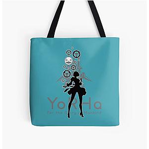 Nier Automata 2B YoRHa All Over Print Tote Bag