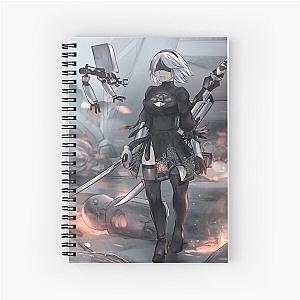 Nier Automata Spiral Notebook