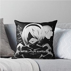 Nier Automata 14TH MACHINE WAR Anime Throw Pillow
