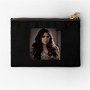 Nina Dobrev Still Shining Bright Design Nina Dobrev Zipper Pouches