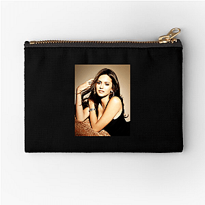 Nina Dobrev Witness Her Captivating Presence Look Nina Dobrev Zipper Pouches
