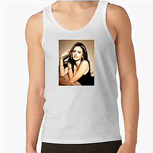Nina Dobrev Witness Her Captivating Presence Look Nina Dobrev Tank Tops