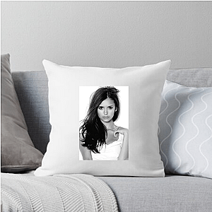 Nina Dobrev Iconic Roles and Philanthropic Spirit Motif Nina Dobrev Pillows Cover