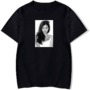 Nina Dobrev Iconic Roles and Philanthropic Spirit Motif Nina Dobrev T-Shirts