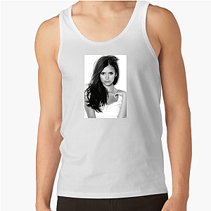 Nina Dobrev Iconic Roles and Philanthropic Spirit Motif Nina Dobrev Tank Tops