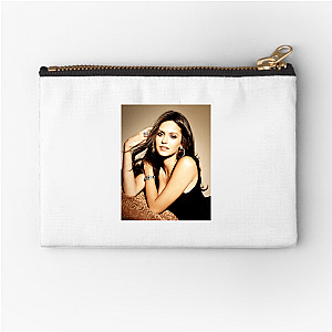Nina Dobrev Witness Her Captivating Presence Look Nina Dobrev Zipper Pouches