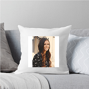 Nina Dobrev Charming and Expressive Vibe Nina Dobrev Pillows Cover