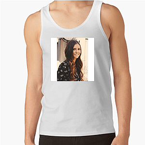 Nina Dobrev Charming and Expressive Vibe Nina Dobrev Tank Tops