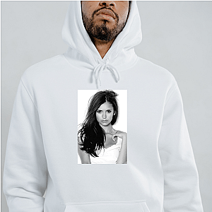 Nina Dobrev Iconic Roles and Philanthropic Spirit Motif Nina Dobrev Hoodies