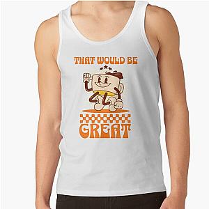 That Would Be Great Office Space Orange Tank Top