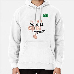 I do wanna express myself - Joanne Office Space Pullover Hoodie