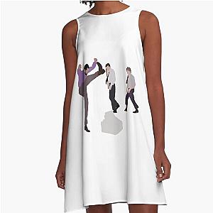 Office Space Impact A-Line Dress
