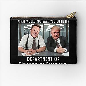 Doge Meme Office Space Zipper Pouch