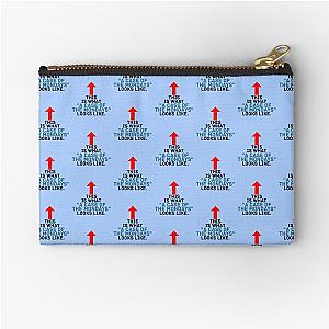 This is what a case of Mondays looks like office space zipper pouch