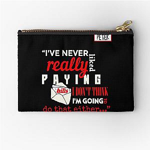 Peter Gibbons, Office Space, Zipper Pouch