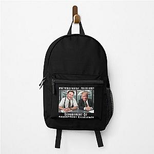 Dogecoin Meme Office Space Backpack