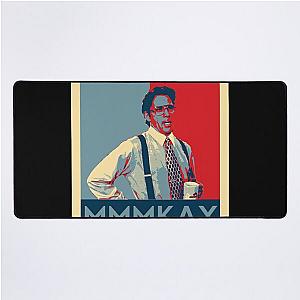Bill Lumbergh quote funny Office Space Desk Mat