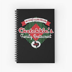 Chotchkies Family Restaurant from Office Space Spiral Notebook