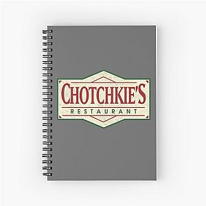 Chotchkie's Restaurant logo Office Space Spiral Notebook