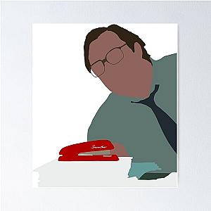 Milton Stapler Office Space Poster