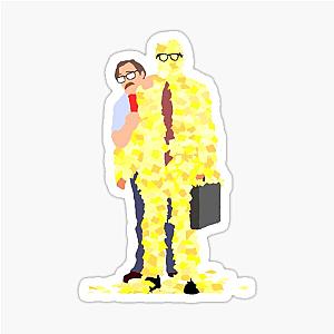 Minimalist movie poster: Office Space Sticker