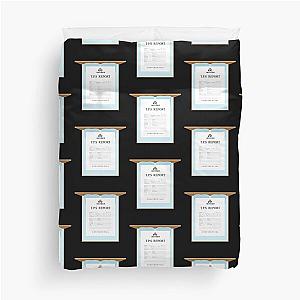 TPS reports with cover sheet, Office Space Duvet Cover