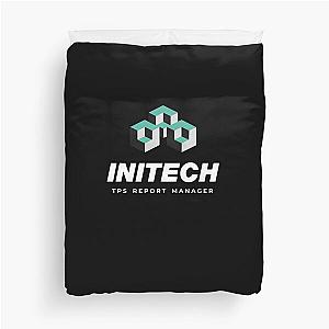 Initech TPS Report Manager - Office Space Duvet Cover becomes: 

Initech TPS Office Space Duvet Cover