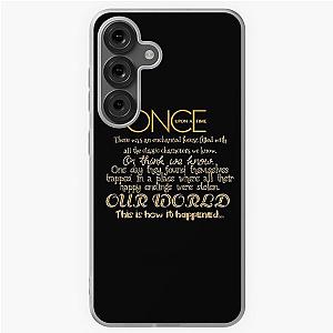 Once Upon a Time Intro Samsung Galaxy Soft Case