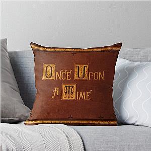 Once Upon A Time Book Throw Pillow