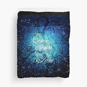 Once Upon a Time Winter Snow Forest Duvet Cover