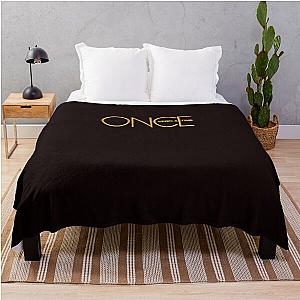 Once Upon a Time Logo Fitted T-Shirt Throw Blanket