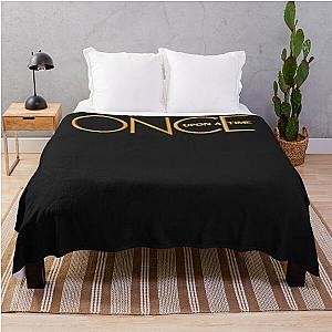 Once upon a time fitted throw blanket