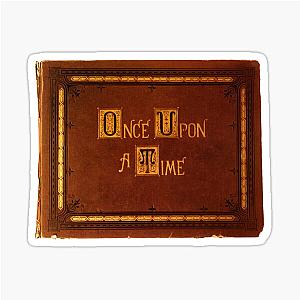 Once Upon A Time - Book Sticker