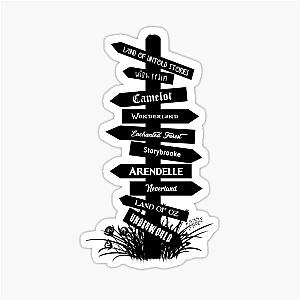 The Land of Once A Time Sticker