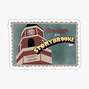 Storybrooke Postcard Once Upon A Time Sticker