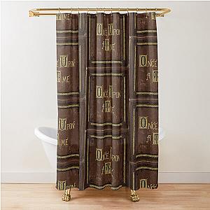 Once Upon a Time Book Shower Curtain
