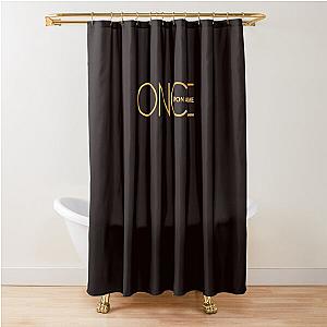 Once upon a time Fitted T-Shirt Shower Curtain