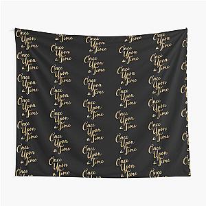 Golden Look Once A Time Tapestry